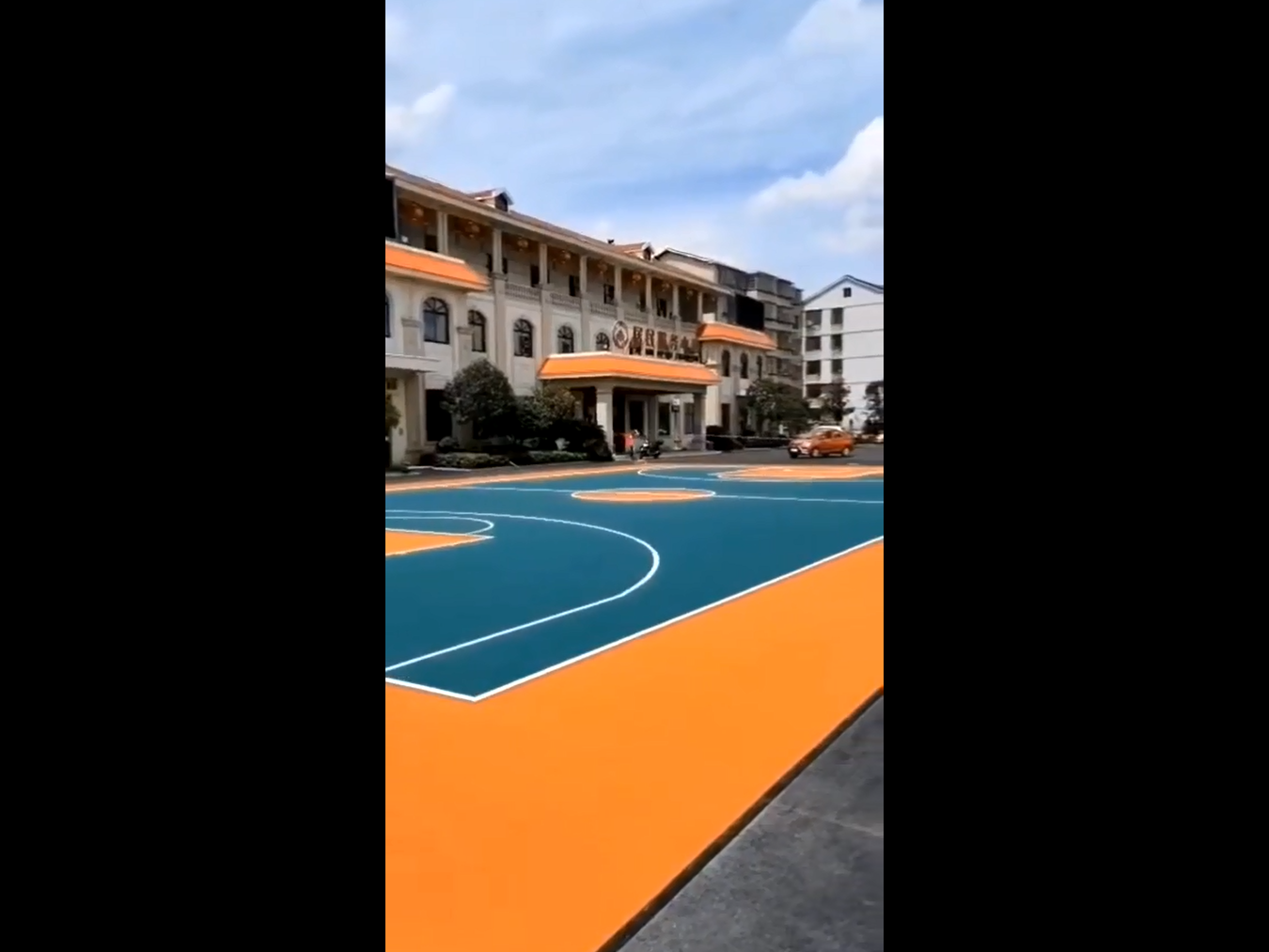 鄉村硅pu運動場